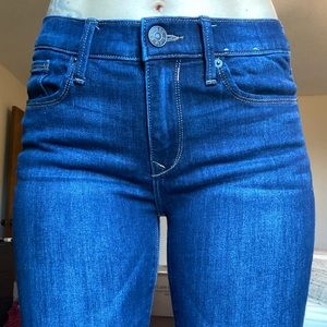 Express stretch jeans mid rise